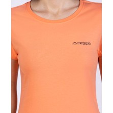 Kappa Logo Jendy Kadın Somon Regular Fit Tişört