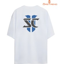 Ors Trend Starcraft Baskılı Oversize Tişört