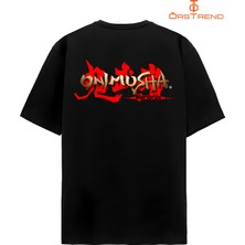 Ors Trend Onimusha Baskılı Oversize Tişört