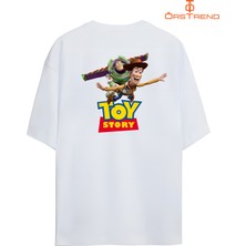 Ors Trend Toy Story Baskılı Oversize Tişört