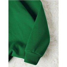 Formatik  Rockstar Baskılı Bisiklet Yaka Sweatshirt