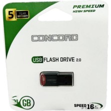 Concord C-UP16 16GB Premium High Speed USB Flash Bellek