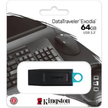 Kingston Dtx 64GB USB 3.2 Flasbellek Datatraveler DTX64GB