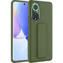 Huawei Nova 9 Kılıf Şık ve Stantlı Qstand Premium Kapak