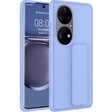 Huawei P50 Pro Kılıf Şık ve Stantlı Qstand Premium Kapak