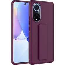 Huawei Nova 9 Kılıf Şık ve Stantlı Qstand Premium Kapak