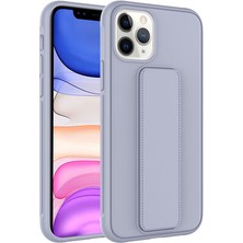 iPhone 11 Pro Max Kılıf Şık ve Stantlı Qstand Premium Kapak