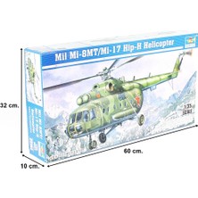 Trumpeter 05102 1/35 Ölçek Mil Mi-17 Hip-H Helikopter, Plastik Model Kiti