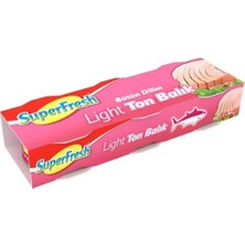 Superfresh Light Ton Balığı 3x75 gr. (4'lü)