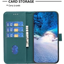 Bdt Shop Samsung Galaxy Için Flip Case A52S 5g Çoklu Kart Yuvası Deri Kılıf Cüzdan (Yurt Dışından)