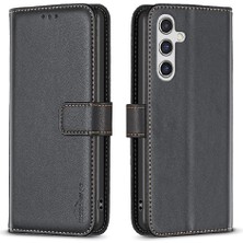 Bdt Shop Samsung Galaxy A24 4g Iş Deri Kılıf Cüzdan Yuvası Için Flip Case (Yurt Dışından)