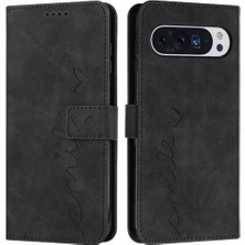 Bdt Shop Google Pixel 9 Pro Xl Için Flip Case Aşk Cüzdan Kickstand Kart Ekleme (Yurt Dışından)