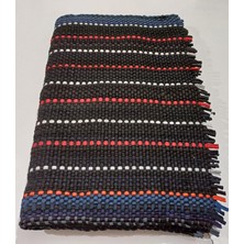 TAŞKINEV HOME Terletmez Oto Koltuk Kilim Seti 2 Ön 1 Arka 3lü Set %100PAMUKLU El Dokuması Minder