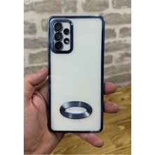 Vip Case Samsung Galaxy A52/A52S  Logo Detaylı Kenarları Renkli Kamera Korumalı Luxury Megavip Kılıf