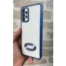 Vip Case Samsung Galaxy A52/A52S  Logo Detaylı Kenarları Renkli Kamera Korumalı Luxury Megavip Kılıf