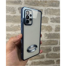 Vip Case Samsung Galaxy A52/A52S  Logo Detaylı Kenarları Renkli Kamera Korumalı Luxury Megavip Kılıf