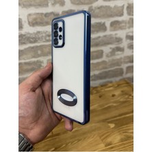 Vip Case Samsung Galaxy A52/A52S  Logo Detaylı Kenarları Renkli Kamera Korumalı Luxury Megavip Kılıf