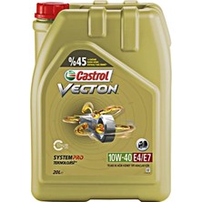 Castrol Vecton 10W-40 E4/e7 20 Litre Motor Yağı