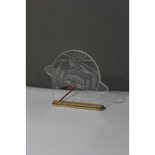 İstasyon Neon Grafik Karavan LED Lamba / Gece Lambası Travel / Dekoratif Aydınlatma / Kamp LED Işıklı / Camping Ambians Işığı