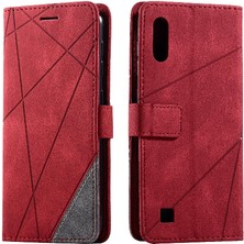 Mellow Shop Samsung Galaxy A10/M10 Cüzdan Flip Folio Kart Tutucu Kickstand Pu (Yurt Dışından)