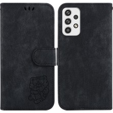 Mellow Shop Samsung Galaxy A23 5g/4g Için Kılıf Tutucu Kapak Çevirin Folio Kabartmalı Sevimli (Yurt Dışından)