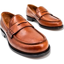 Trust Shoes Erkek Taba Loafer
