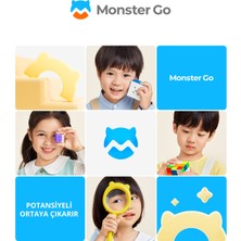 Monster Go Skewb Çıkartmasız Zeka Küpü Sihirli Küp Türkiye Resmi Satıcısı (Gan Üretimidir)