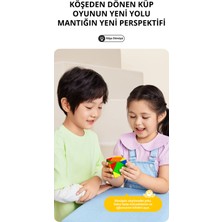 Monster Go Skewb Çıkartmasız Zeka Küpü Sihirli Küp Türkiye Resmi Satıcısı (Gan Üretimidir)