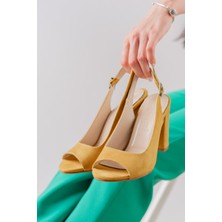 Shemard Meira Hardal  Detaylı Yüksek Topuklu Kadın Ayakkabı