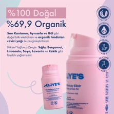 A Aliye's Beauty Elixir Ecocert Cosmos Sertifikalı %100 Doğal %69,9 Organik Yüz & Vücut & Saç Bakım Yağı