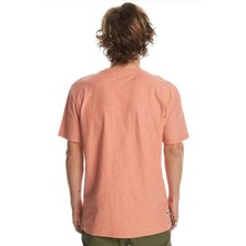 Quiksilver Slub Roundneck Erkek Turuncu T-Shirt