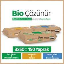 Sleepy Bio Çözünür Yüzey Temizlik Havlusu Karma Paket 3X50 (150 Yaprak)