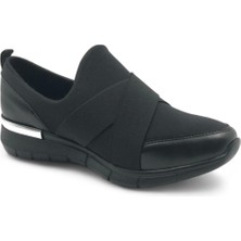 Melen Shoes Melen Shoes Fade Siyah Kadın Spor Ayakkabı Günlük Sneaker Spor Ayakabı
