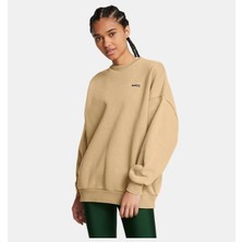 Kadın Ua Icon Heavyweight Fleece Oversized Bisiklet Yaka Sweatshirt 1386486-263