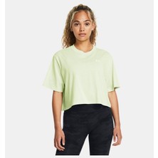 Under Armour Kadın UA Boxy Crop Logo Kısa Kollu T-shirt