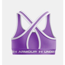 Under Armour Çocuk Ua Crossback Mid Solid Spor Sütyeni 1369971-525