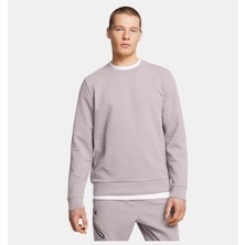 Under Armour Erkek Ua Unstoppable Fleece Grid Bisiklet Yaka Sweatshirt 1387904-015