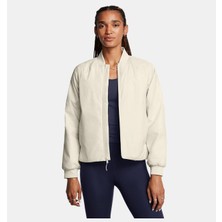 Under Armour Kadın Ua Unsoppable Yalıtımlı Bomber Mont Beyaz Midi Kesim 1388908-110