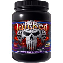 Wicked Pre-Workout Fat Burner Nitric Oxide  Pro-Anabolic Supremacy 30 Servis