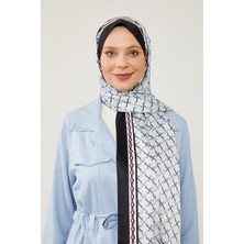 Lêvi D'or Bebe Mavisi L Baskılı Angel Şal