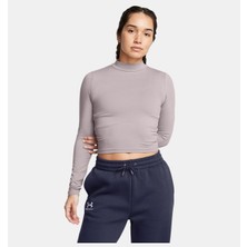 Under Armour Kadın Ua Meridian Uzun Kollu Mock Tişört 1380773-015