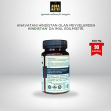 Triphala 90 Kapsül | Üç Meyve (Amalaki, Bibhitaki ve Haritaki)| 90 Cap, 500 Mg