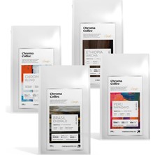 Chroma Coffee Signature Series Çekirdek Kahve Tanışma Paketi %100 Nitelikli Arabica 4X250GR