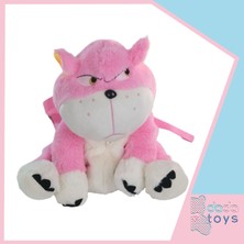 Dada Toys Kizgin Kedi Sabriye Peluş Çanta 40 cm Pembe 13