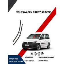 Martigues Volkswagen Caddy 2004-2006 Uyumlu Model Aralığı Muz Silecek Seti Sürücü Taraf 600MM Yolcu Taraf 480MM