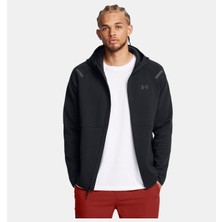 Under Armour Erkek UA Unstoppable Fleece Tam Fermuarlı HD EU Sweatshirt
