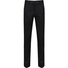 Erkek Regular ve Rahat Kalıp Yüksek Bel Cepli Dokuma Kumaş Premium Okul Pantolonu