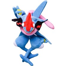 Misuo Peluş Oyuncak Pokemon Koga Ninja Kurbağa Peluş Oyuncak Anime Pokemon Çizgi Film Bebeği 30 cm (Yurt Dışından)