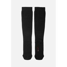 Mısırlı Unisex Merino Yünü Kışlık Tekli Siyah Sıkılaştırıcı Çorap   M Comp S