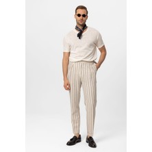 Antioch Ekru V Yaka Basic Erkek T-Shirt